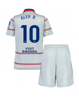 Billige Fotballdrakt Atletico Madrid Alex Baena #10 Replika Tredjedraktsett Barn 2026-27 Kortermet (med bukser)